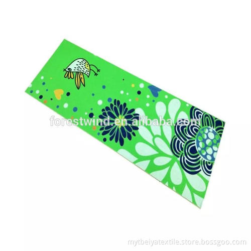 Colorful Eco Friendly Custom Digital Printed PVC Yoga Mat